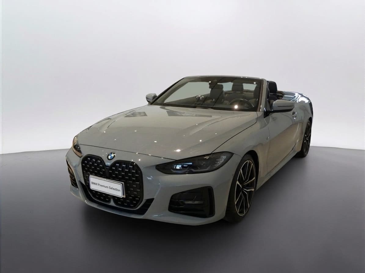 BMW Serie 4 Cabrio 420d 48V Cabrio Msport 2023 62.600 km — Roma Est Auto